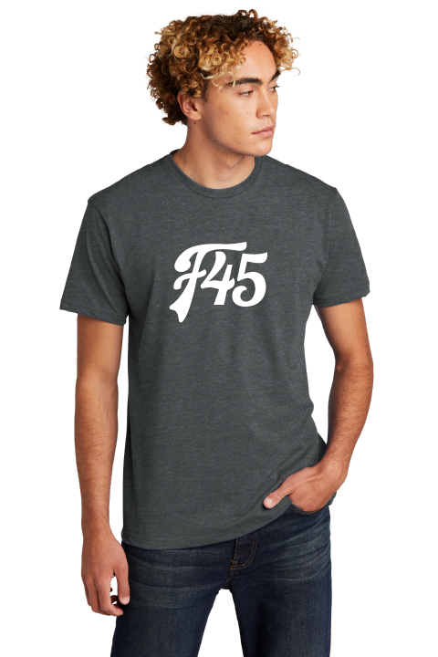 F45 Script Unisex Tee  w/studio on back