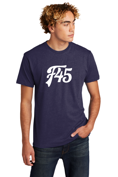 F45 Script Unisex Tee  w/studio on back