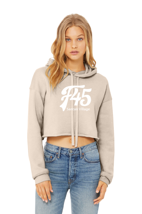 Women’s F45 Script Studio Crop Hoodie